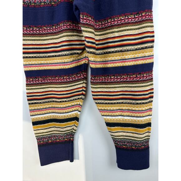Free People All Mixed Up Knit Striped Jogger Pants Lounge Drawstring Size XS - Picture 12 of 16